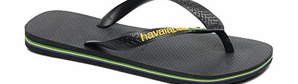 Brasil Logo Flip Flops - Black (Black/0090) [4110850.0090.434] (9/10 UK)